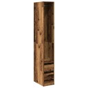  Garderobe gammelt tre 30x50x200 cm konstruert tre 8721158340900