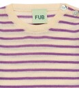 FUB Body I/e   Ull   Krem/Violet   FUB   68   Langermet Body Beige Hvit Lilla   62