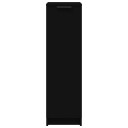 vidaXL Skoskap svart 30x35x100 cm konstruert tre