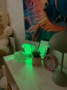 iTotal Coquillage Bordlampe   17,6 x 12,6 x 14,6 cm   S??lv