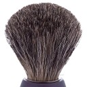 Plisson Shaving Brush, Russian Grey Badger & Pearl BrownSize 12