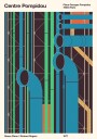 Pompidou Poster Plakat / 50x70cm