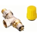 Danfoss RA-UR radiatorventil med forinnstilling 3/8" omvendt vinkelløp