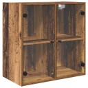  Veggskap Veggmontert Gamle tre 68 x 37 x 68,5 cm Konstruert tre