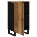 vidaXL Skjenk med dør 40x31x75 cm heltre mango