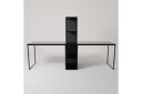 Faisel Skrivebord 60x240 cm   Svart