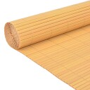 vidaXL Dobbelsidet hagegjerde PVC 90x300 cm gul
