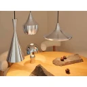 Tom Dixon Beat Unbeaten Tall LED Pendel Aluminium