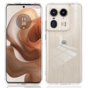Motorola Edge 50 Ultra/Moto X50 Ultra Ripebestandig Hybrid-deksel Gjennomsiktig