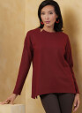 Vogue 2067 Topp & Jakke Strl: A Xs S M L Xl Xxl