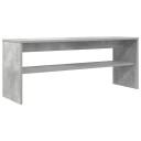  TV skap Betonggrå 100 x 30 x 40 cm Konstruert tre