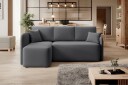 Hadson 3 seters Sofa med Divan   Mørk grå