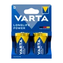 Varta Longlife Power D 2-pk Alkalisk Batteri