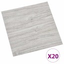  Selvheftende Gulvplanker 30,5 x 30,5 cm 20 pcs PVC