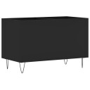  Hifi benk svart 74,5x38x48 cm konstruert tre