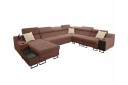 Galbally 5 seters Hjørnesofa   Brun