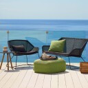 Cane line Breeze Lounge gruppe sort