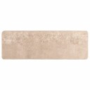  Teppe Runner MARSA Beige 50 x 150 cm Polyester og PVC