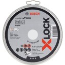Bosch X-LOCK 125mm Kappeskive for Inox, 1mm Tykkelse
