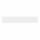  Gardiner med gardiner Hvit 500x100cm Polyester