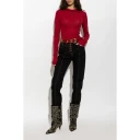 Versace Dame Strikkevarer Rød S,