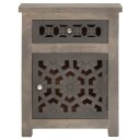  Nattbord 40x30x50 cm heltre mango