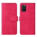 INCOVER Samsung Galaxy A03s Flip Deksel I Imitert skinn med Lommebok - Rosa