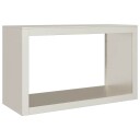 Vedstativ 100x40x60 cm oksidert stål