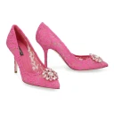 Dolce & Gabbana Dame Sko Rosa 36 EU,