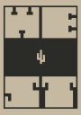 Retro Pixel Architecture Plakat / 30x40