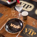Santex Pappkopper VIP Svart Gull 10-pakning 6778 0-11
