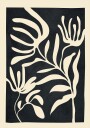 Minimal Abstract Art Plant Plakat Plakat / 50x70cm