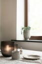 DBKD Simple Stripe glassvase brown Large