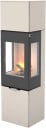 Rais Nexo 160 sand vedovn med sideglass og glassdør
