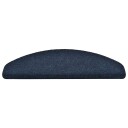 vidaXL Selvklebende trappematter 5 stk marineblå 65x21x4cm nålestempel