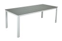 Tunis ute spisebord 140x90 cm rektangulært   Hvit/Grå