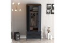 Kumsal Garderobe 80 cm - Antrasitt