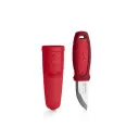 Mora Eldris Neck Knife Kit Friluftskniv med Tennstål Rød