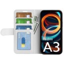 Xiaomi Redmi A3 Lommebok-deksel med Magnetisk Lukning Hvit