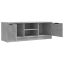vidaXL TV-benk betonggrå 102x35x36,5 cm konstruert tre