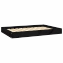 Vidaxl Hundeseng Svart 91.5X64X9 cm Heltre Furu