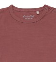 Minymo Body k/e Bambus Rose Brown Minymo 50 Kortermet body Rosa