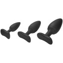 Nexus Butt Plug Trio-sett       - Svart