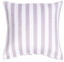Borg Living Putetrekk - 100% Bomullssateng - Nordic Stripe lys lilla - Stripete Putetrekk - 60x63 cm