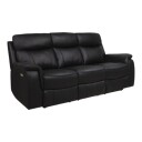 A-Møbler Sort Mayfield recliner-sofa