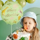 Partydeco Folieballong Happy Birthday Safari Party FB388