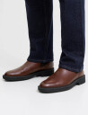 Jack & Jones Jfwhoskins Leather Chelsea Sn   Brown   45