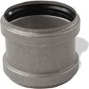 ACO 75 mm rustfri syrebestandig avløpsskyvehylse AISI 316 stainless steel