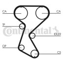 Registerrem CONTITECH CT760