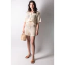 Nanushka Dame Shorts Beige S,